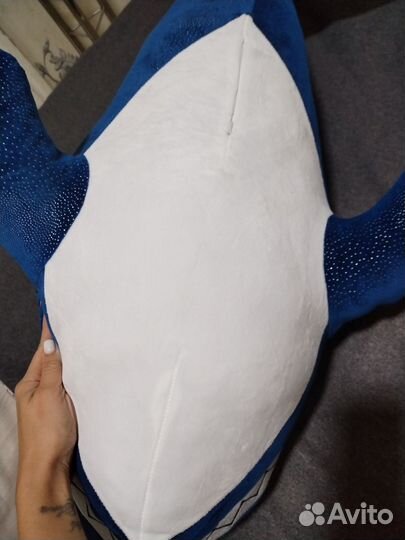 Мягкая игрушка акула 90 см новая