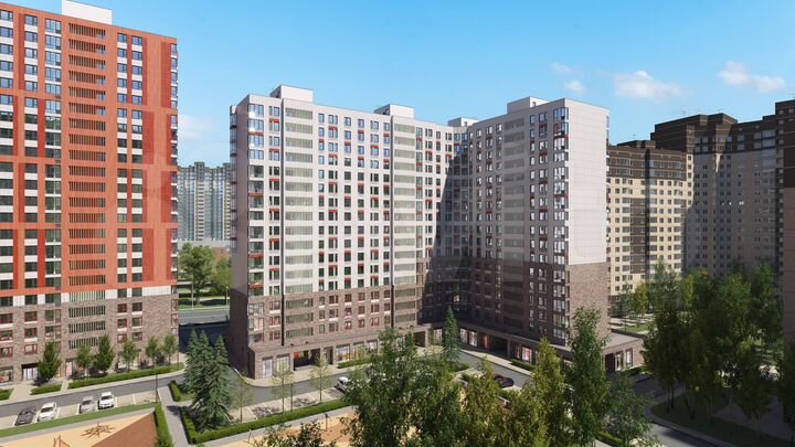 Квартира-студия, 21,3 м², 10/22 эт.