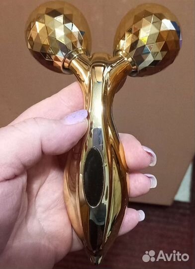 Роликовый массажер для лица