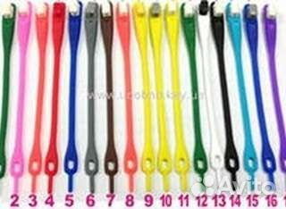 Силиконовые шнурки