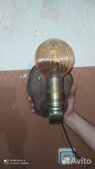 Светильник бра бронза ручная работа