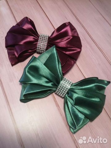 Заколка-автомат бант