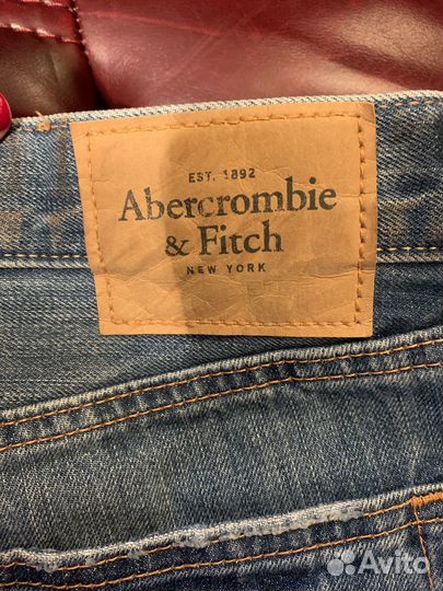 Abercrombie & Fitch джинсы мужские W31 L32 skinny