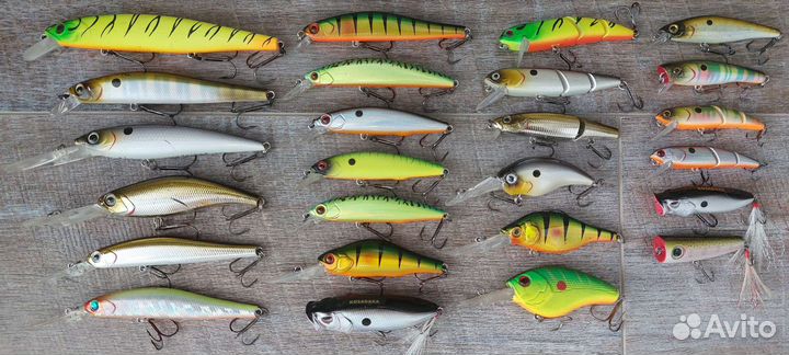 Воблеры pontoon, YO-zuri, kosadaka, rapala 10 фото