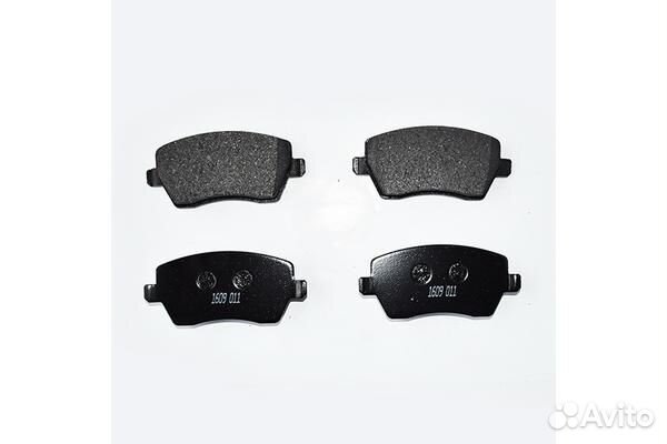 Колодки тормозные LADA largus/nissan note/renault