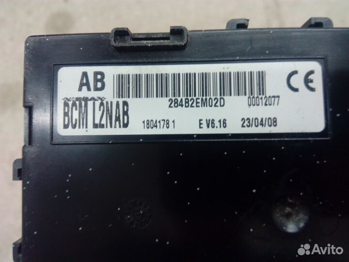 Блок комфорта Nissan Note