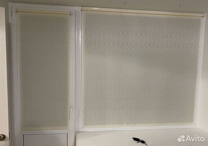 Рулонные шторы зебра в коробе S1807