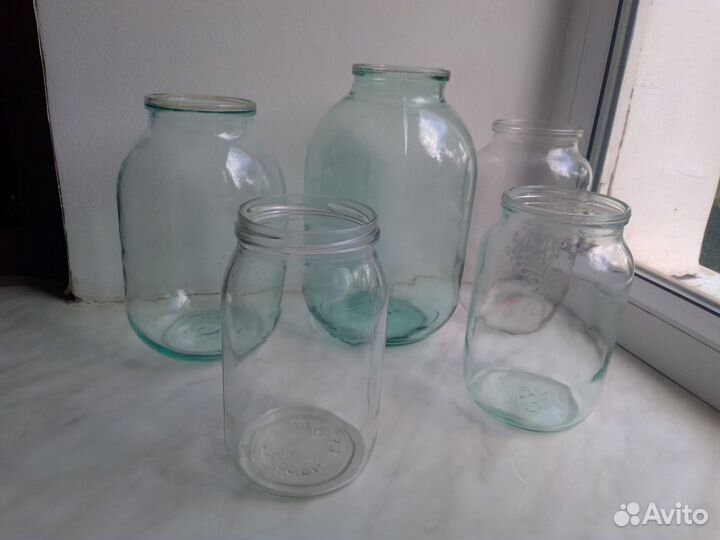 Банки стеклянные 2, 3 литра