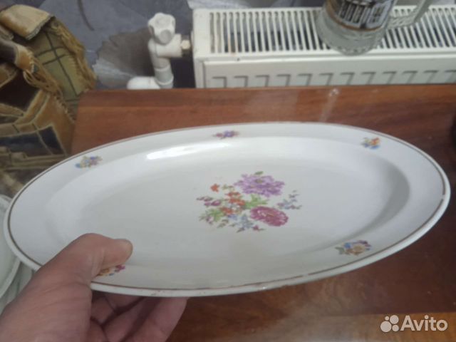 Фарфоровые блюда СССР, тарелки