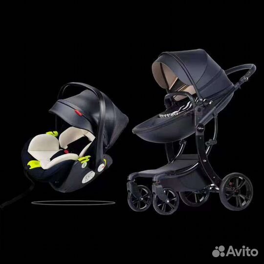 Luxmom 608-2 3в1 (Black)