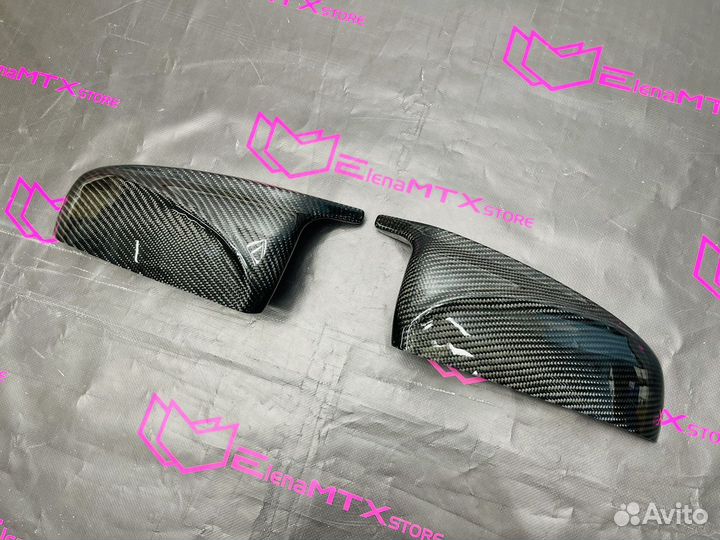 Накладки зеркал бмв BMW X5 E70 X6 E71 карбон