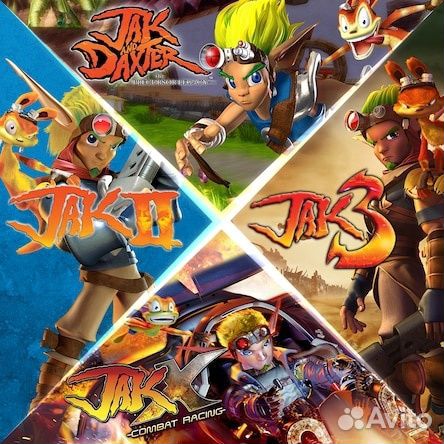 Коллекция Jak and Daxter PS4 PS5