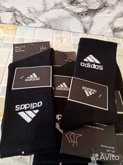Носки adidas высокие