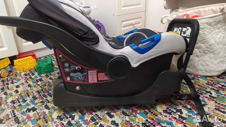 Автолюлька с базой isofix 0-13кг