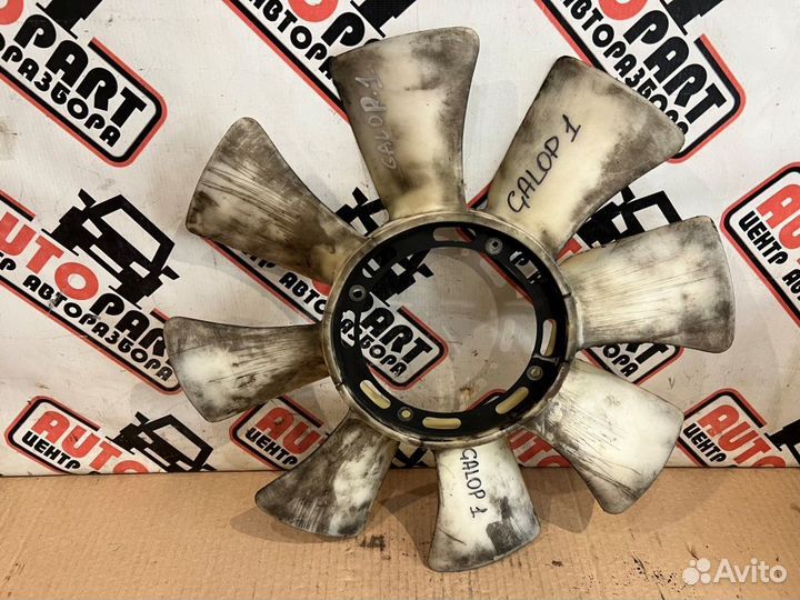 Крыльчатка вискомуфты Hyundai Galloper 2 дефект