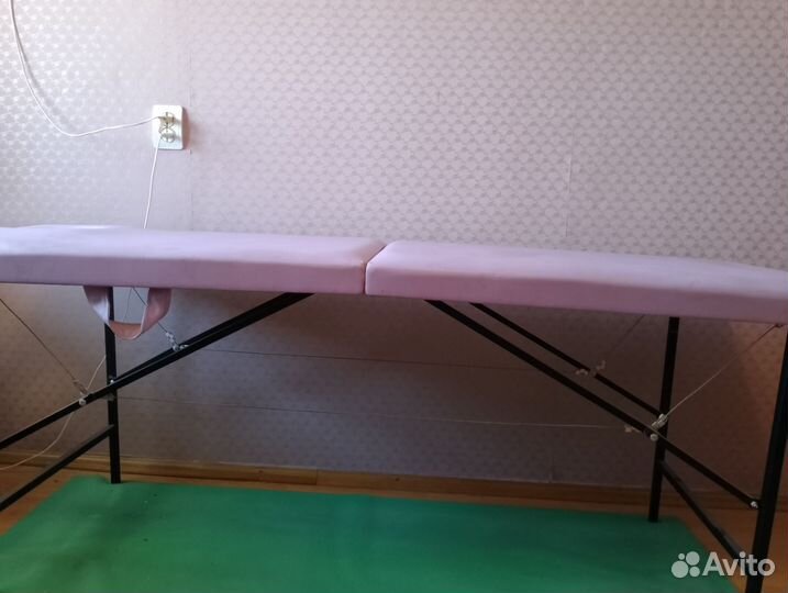 Массажный стол складной с вырезом для лица