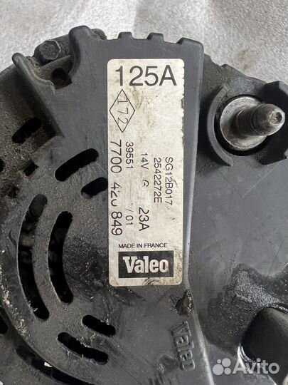 Генератор Renault Laguna 2 1.9 дизель