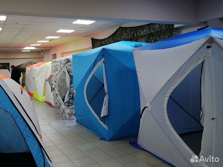 Палатка куб-3, В-220см, Ш-200, Д-200 3 слойн