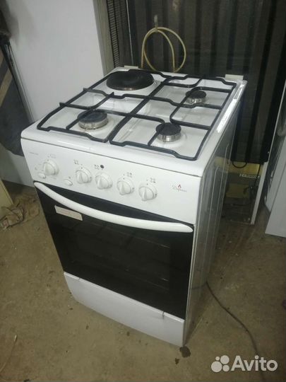 Газовая плита с электро комфоркой