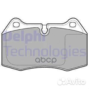 Колодки торм дисковые lp1584 Delphi