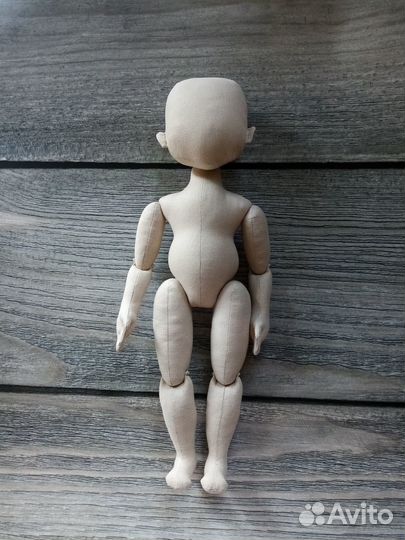 Заготовка (тело) текстильной куклы-мальчика