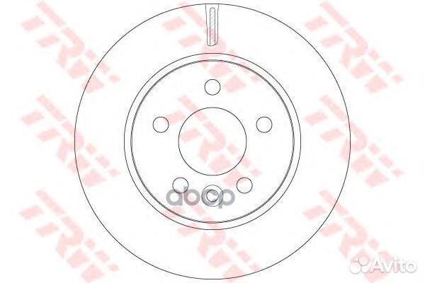 DF6482 Диск тормозной VW amarok передний вент.D