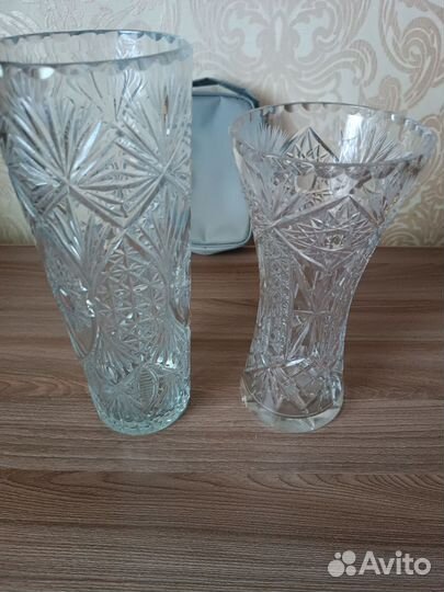 Ваза хрустальная СССР