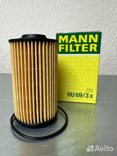 Фильтр масляный GM Mann Hummel HU 69/3 X