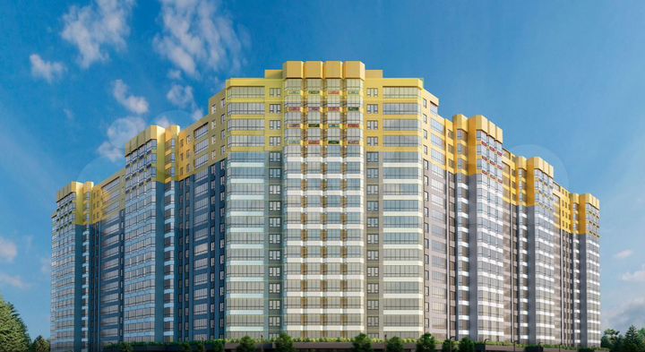 1-к. квартира, 41,5 м², 11/16 эт.