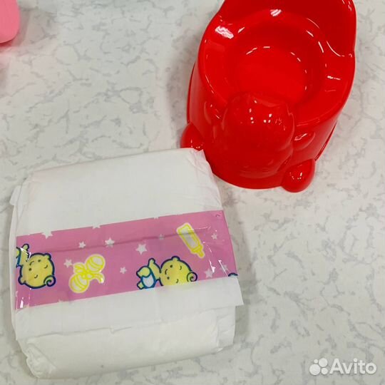 Пупс с аксессуарами, аналог Бэби Борн WZB3109-10