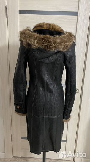 Дубленка натуральная женская 42