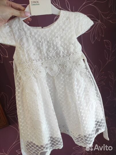 Платье для девочки 86