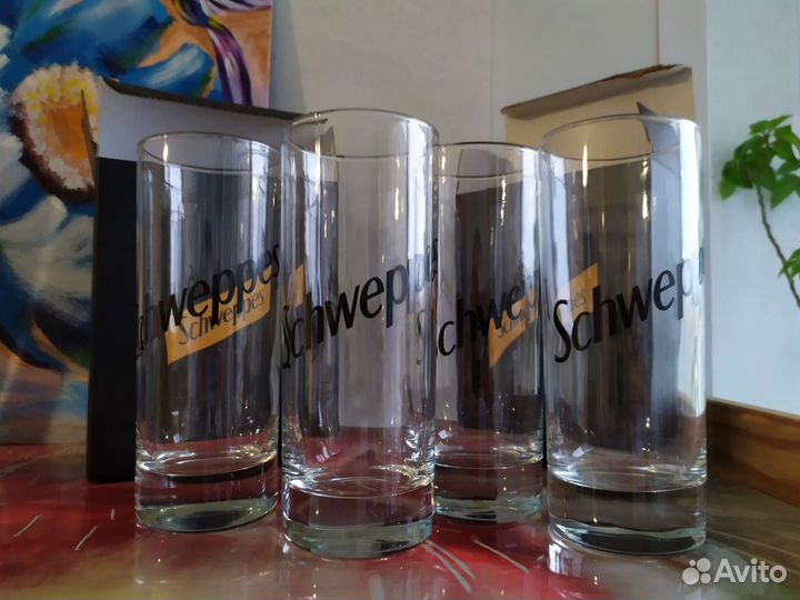 Стаканы швепс schweppes