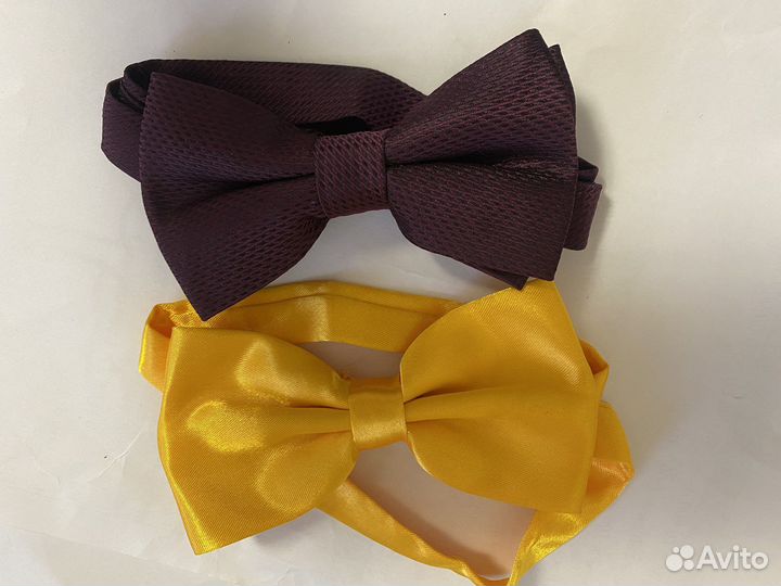 Бабочка мужская бордовая золотая идеал