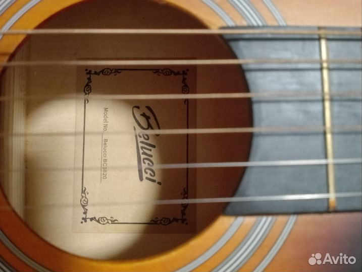 Акустическая гитара бу