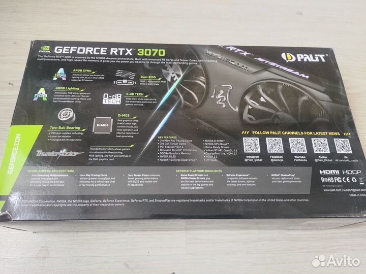 Rtx 3070 palit jetstream