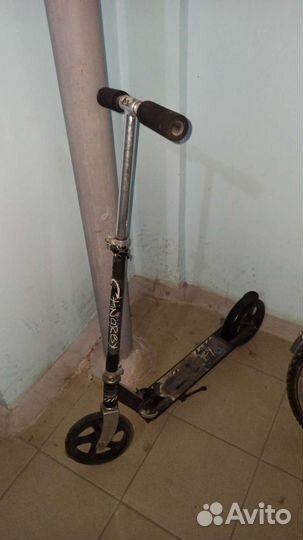 Самокат детский двухколесный бу