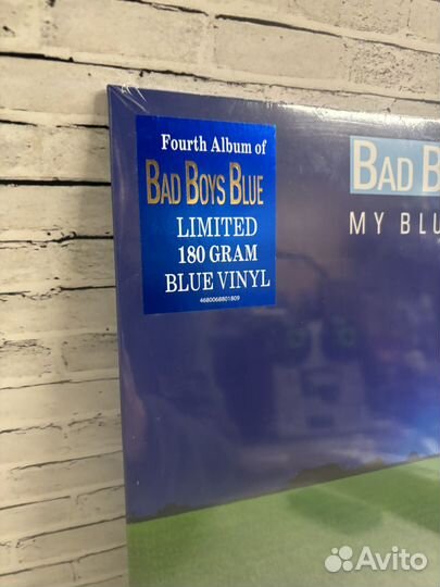 Bad Boys Blue. My Blue World (LP, Blue Vinyl)