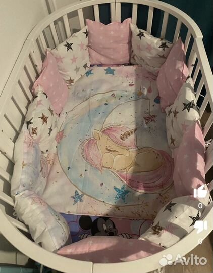 Бортики в кроватку