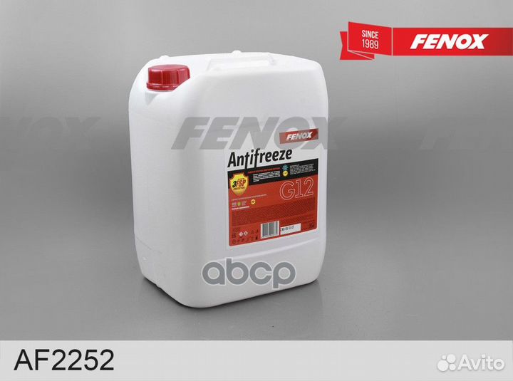 Антифриз G12 fenox готовый (красный) 20л. AF2252