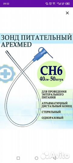 Зонд питательный