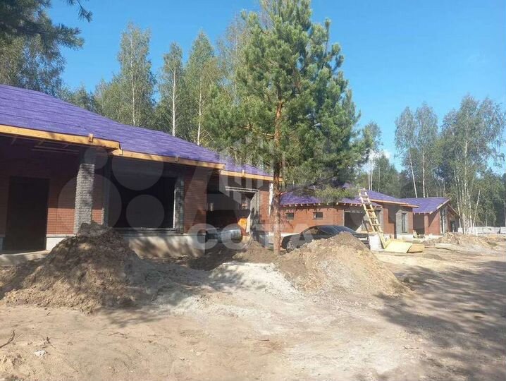 Коттедж 118 м² на участке 8 сот.