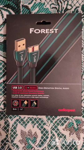 Audioquest forest USB 3.0 A-micro
