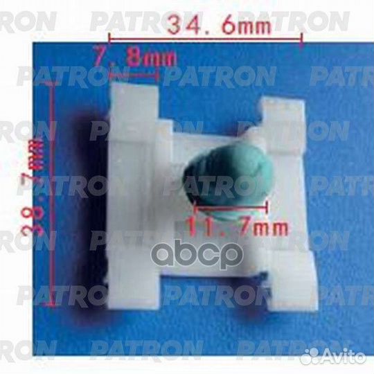 Скоба крепежная пластмассовая Audi,Seat,Skoda,V