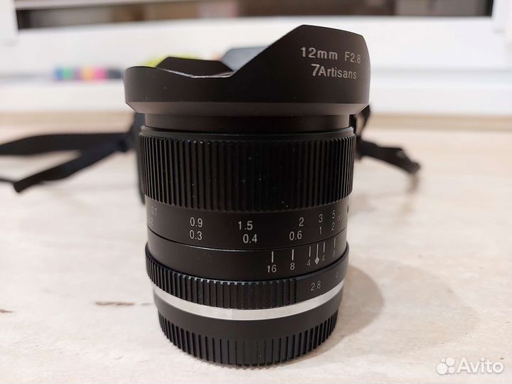 Объектив 7artisans 12mm fuji