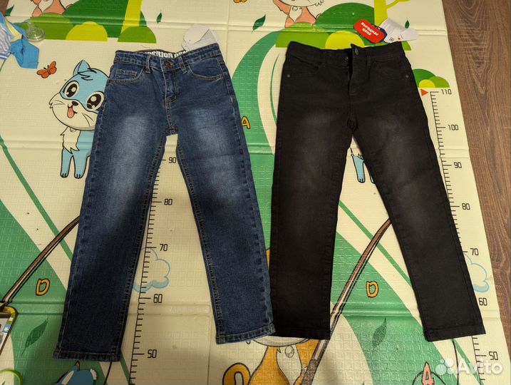 Джинсы новые 122