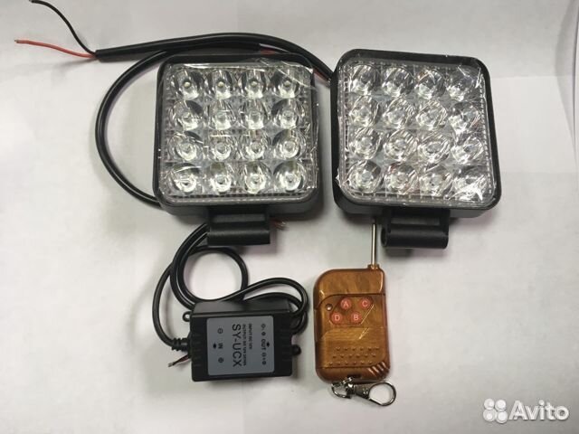 Вспышки фсо 48w комплект с стробконтроллером