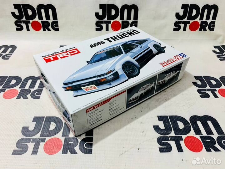 Сборная модель Toyota Corolla Levin TRD AE86 '83