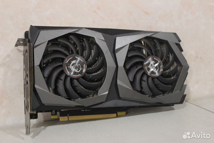 Gtx1650 4gb от msi Gaming X в отличном