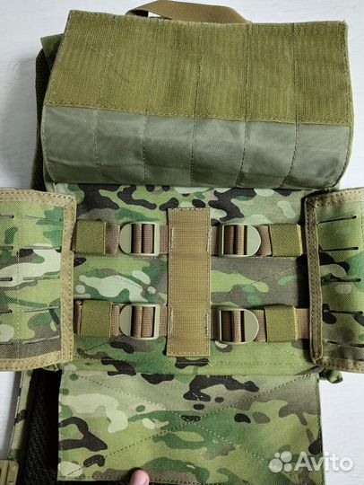 Emersongear тактический жилет плитник мультикам